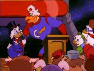 I'm just updating
my status to "hostage." - DuckTales