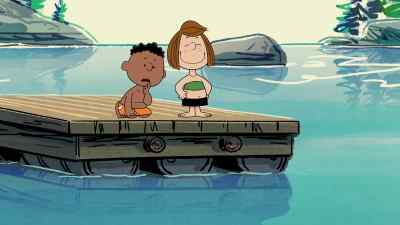 I'm just waiting for the water
to calm down. - Camp Snoopy