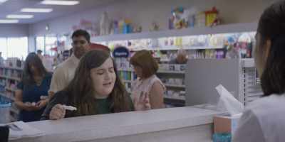I'm just wondering why the pharmacist
who's usually here when I'm here, - Shrill