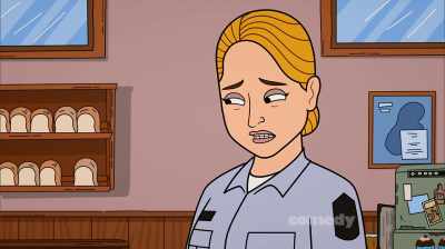 I'm Karen Pelly,
and I approve this message. - Corner Gas Animated