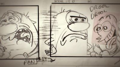 I'm keeping these eyes
but they're too big, - Happy Happy Joy Joy: The Ren & Stimpy Story