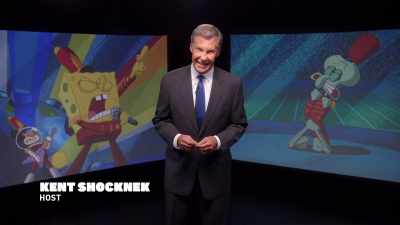 I'm Kent Shocknek and this
is Sponge Bob Docu-Pants. - SpongeBob DocuPants
