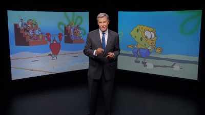 I'm Kent Shocknek and this
is "SpongeBob Docupants." - SpongeBob DocuPants