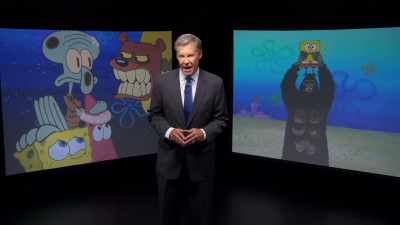 I'm Kent Shocknek, and this
is "SpongeBob DocuPants." - SpongeBob DocuPants