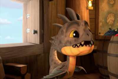 I'm kidding.
It was probably just the wind. I got it. - Dragons: Rescue Riders