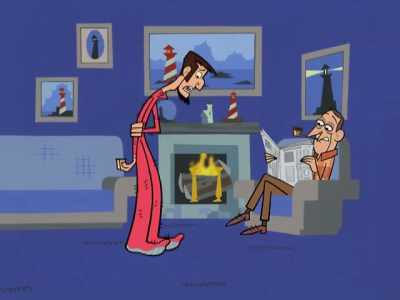 I'm kind of nervous
about...you know. - Clone High