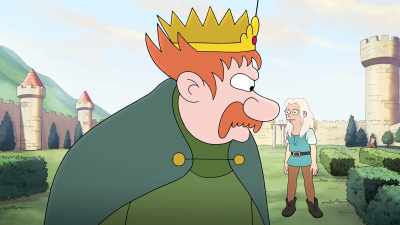 I'm king! I can do whatever I want! - Disenchantment