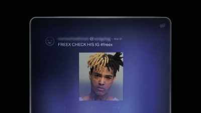 ♪ I'm like, "Bitch,
who is your mans?" Ayy ♪ - Look At Me: XXXTENTACION