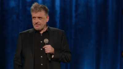I'm like, "Uh-oh. Oh
no, it's all right." - Craig Ferguson: I'm So Happy