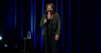 I'm like, "What? Stop it.
You're kidding me." - Kathleen Madigan: Hunting Bigfoot