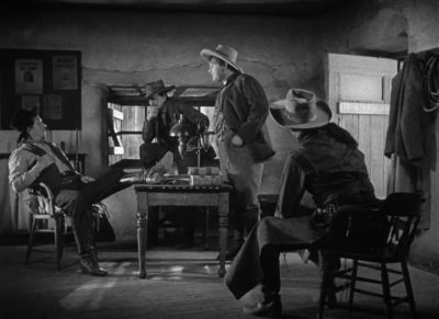 I'm lookin' for my shotgun guard - Stagecoach