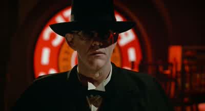 I'm looking for a murdererA rabbitA Toon rabbitAbout yea bigLookThere's no rabbit here so don't harass my customersI didn't come here to harass I came here to reward - Who Framed Roger Rabbit