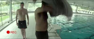 I'm looking for something
intrinsically male - Swimming with Men