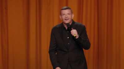 I'm lying watching him.
His mental health was poor. - Kevin Bridges: The Overdue Catch-Up