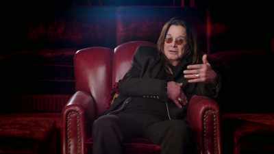 I'm making you laugh
to make me feel safe around you. - Biography: The Nine Lives of Ozzy Osbourne