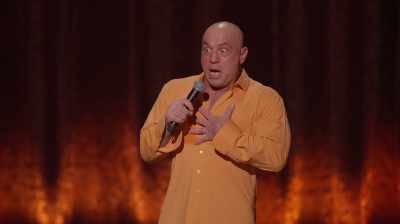I'm me, and I'm watching me,
and I'm going, "Stop saying it! - Joe Rogan: Burn the Boats