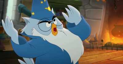 I'm Merlin, Camelot's most great
and powerful wizard! - Legend of the Three Caballeros