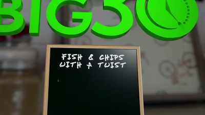 I'm talking crunchy coated fish, - Spencer's BIG 30