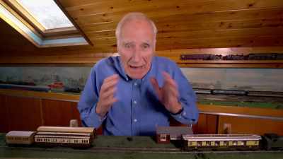I'm never happier than
when I'm tinkering away - Great Rail Restorations with Peter Snow