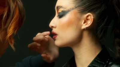 I'm not 100% on the eyes. - Glow Up: Britain's Next Make-Up Star