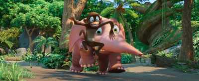 - I'm not a bush.
- Talking bush! - Jungle Beat: The Movie
