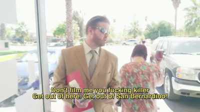 I'm not filming you.
Get over yourself. - Mister America