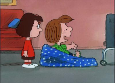 I'm not going to have to read a book Marcie - It's Christmastime Again, Charlie Brown
