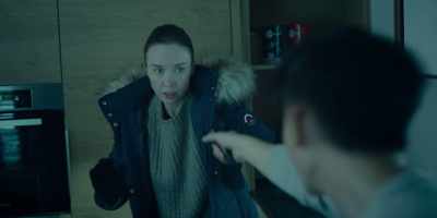 - I'm not going to hurt you.
- No, Rebeka! - The Darker the Lake
