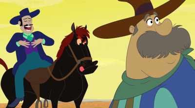 I'm not going to scare
prairie dogs off my land. - Tom and Jerry Cowboy Up!