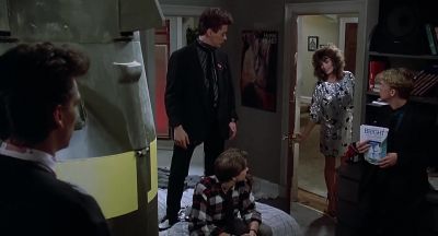 I'm not going to stand here and listen to this baloney - Weird Science