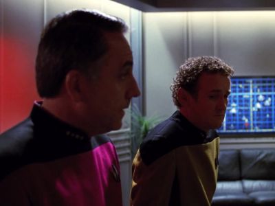 I'm not going to win
this one, am l, Chief? - Star Trek: The Next Generation