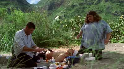 I'm not so good around blood, man. - Lost