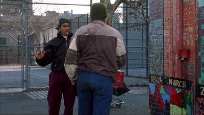 I'm not here to start nothing man - Above the Rim