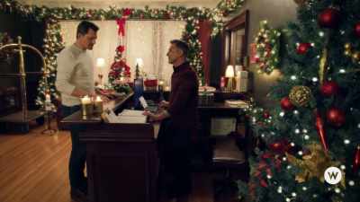 I'm not here to watch
television either, - We Wish You a Married Christmas