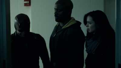 - I'm not hugging you.
- [sighs] - Marvel's The Defenders