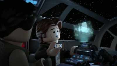 I'm not. It's this fancy new resort. - Lego Star Wars Summer Vacation