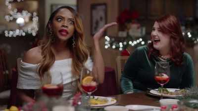 I'm not kidding,
he literally hit me - Christmas on the Menu