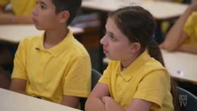 I'm not, you know, just
sitting here like a closed book. - The School That Tried to End Racism