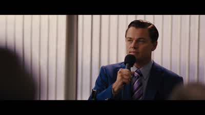 I'm not leaving. - The Wolf of Wall Street