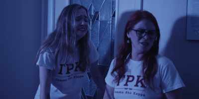 - I'm not leaving you. (cries) - Night of the Dead Sorority Babes