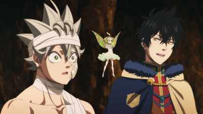 I'm not letting you go alone.
Not a chance. - Black Clover: Sword of the Wizard King