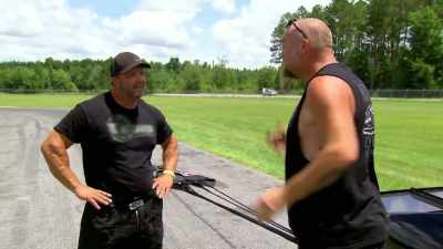 I'm not real sure,
but I definitely didn't cut - Street Outlaws No Prep Kings Team Attack