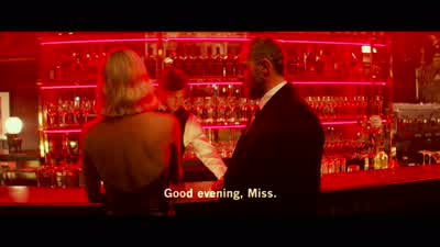 I'm not speaking German tonight. - Atomic Blonde
