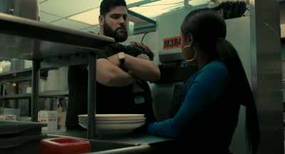 I'm not supposed to be
handling people food - A Love Story from the Streets