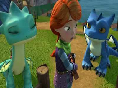I'm not sure.
According to my Dragon Diary, - Dragons: Rescue Riders