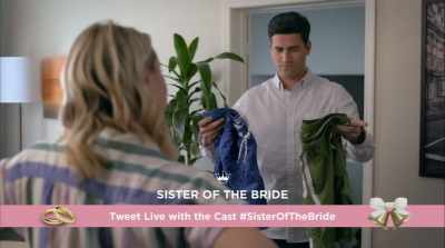 I'm not sure you can get all
that from a bathing suit color. - Sister of the Bride