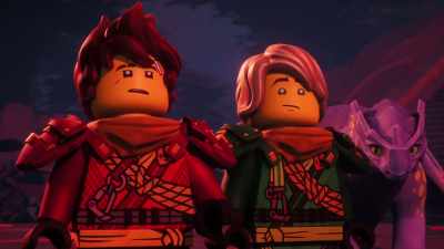 -I'm not sure.
-Lloyd? - LEGO Ninjago: Dragons Rising