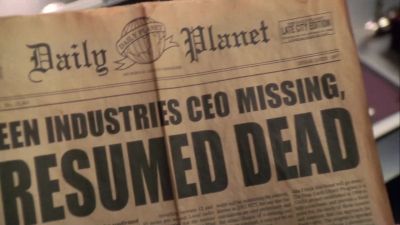 I'm not sure we need
to look that far for the key. - Smallville