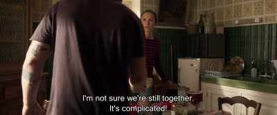 I'm not sure we're still together.
It's complicated. - Back to Burgundy