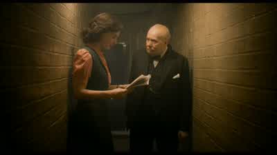 I'm not sure if you know this but umbut the way you're doing your V for Victory signWell in the poorer quarters that gesture means something elseWhat does it mean Well I wouldn't like to say sirI was captured by the BoerI spent time in a South African - Darkest Hour